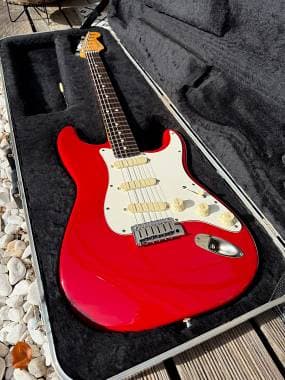 Fender 1989 USA Stratocaster Plus Torino Red !RARA!