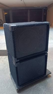 bass cabinet 2 x 12 Eminence