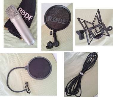 Microfono Rode NT1-A con accessori in garanzia