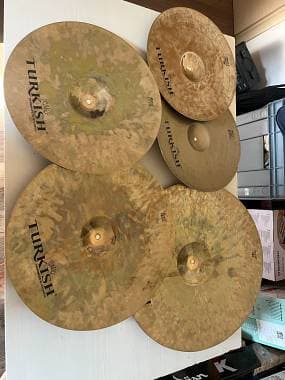 Turkish Cymbals Moderate Set Completo