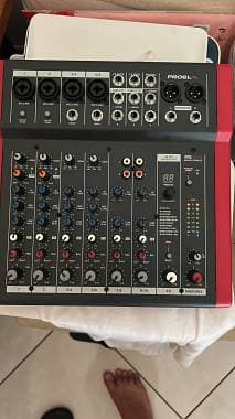 Mixer Proel Mq10fx con effetti