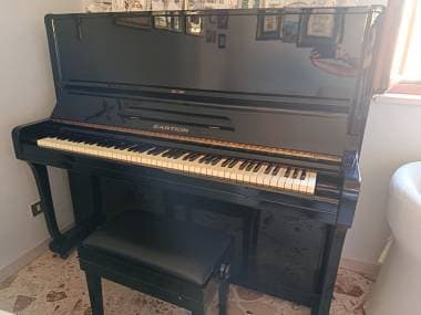 Pianoforte verticale Eastein con sgabello regolabile