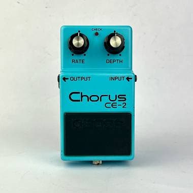 Boss CE-2 Chorus 1980 Silver Screw Vintage Japan