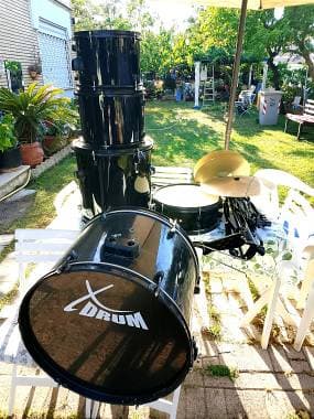 XDrum Semi 22 Standard Batteria Midnight Black