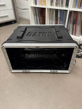 gator grr-4l case rack rigido 4u con ruote e trolley