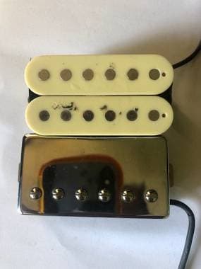 pick-up humbucker manico-bridge made in Japan + ponte Gotoh nero