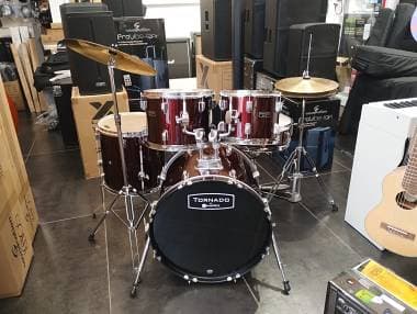 Mapex Tornado 20 Bordeaux - Batteria completa - SPEDIZIONE GRATUITA