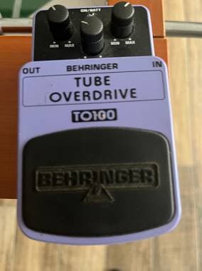 Behringer Tube overdrive TO 100