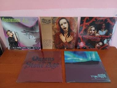 LOTTO 5 VINILI LP ROCK - HARD ROCK - GRUNGE SIGILLATI