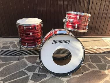 Batteria Meazzi Wooding vintage