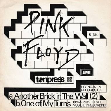 PINK FLOYD - Another Brick In The Wall Pt. 2 - 7'' / 45 rpm 1° Stampa 1979 EMI