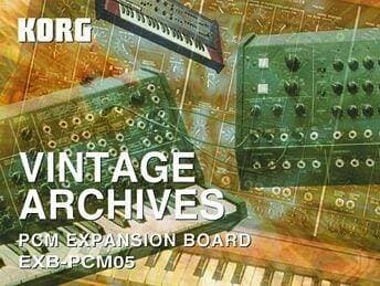 Korg EXB-PCM05 VINTAGE ARCHIVES