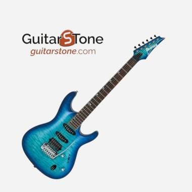 Ibanez SA960QM Premium Danube Blue Burst  Electric Guitar