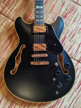 Ibanez JSM20 John Scofield - Black Low Gloss