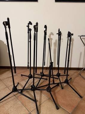 Aste microfoniche set