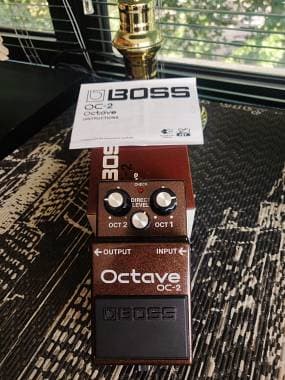 Boss Octave OC 2- Black Label+ alimentatore originale Boss
