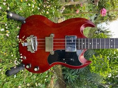1964 Gibson EB-0 EB0 Bass - Cherry - HSC