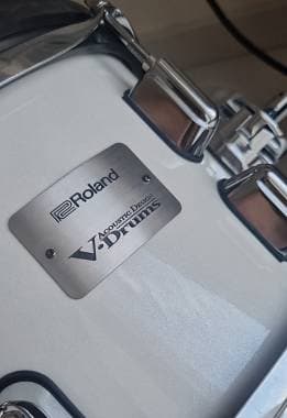 Roland vad 507 shell set bianco perla
