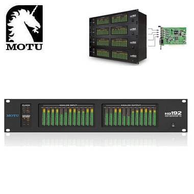 Vendo convertitori Mark of the Unicorn (MOTU) HD 192 in ottime condizioni