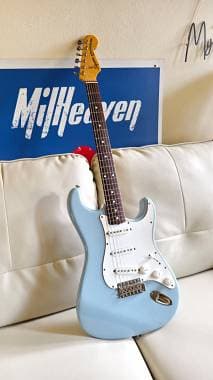 Squier by Fender JV Daphne Blue Stratocaster, 1983 Made in Japan
