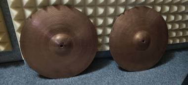 Paiste Dixie HiHats 13 Cymbals hi-hat medium thin jazz
