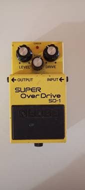 Boss Sd1 super overdrive