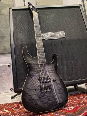 ESP E-II M-I See thru Black Sunburst