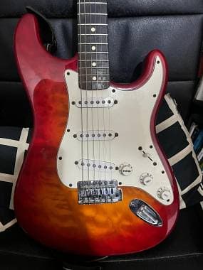 Fender FMT Stratocaster. Mexico 2002. Stunning Tobacco Burst