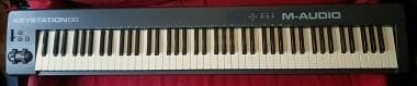 M-Audio Keystation 88 + Pedale Sustain e Alimentatore