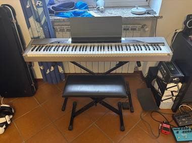 Casio Privia PX-110  Pianoforte Digitale 88 Tasti Pesati con Supporto e Pedale