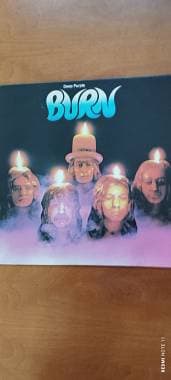 LP BURN DEI DEEP PURPLE - PRIMA STAMPA UK 1974