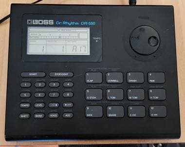 Drum machine Boss DR-550