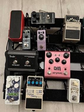 Strymon DIG V2 Dual Delay / Ibanez TS9DX Turbo Tube Screamer