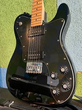 Squier Telecaster Custom II Black - P90 Duncan Designed