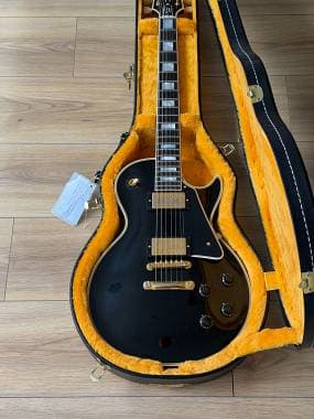 Gibson 1957 Les Paul Custom Reissue, Ebony Black Beauty Ex Demo
