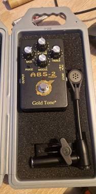 Goldtone Abs-2 - microfono e preamp per banjo/resofonica