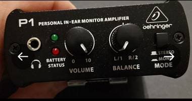 Behringer P1 in ear