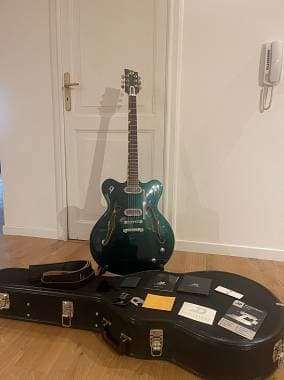 Chitarra semiacustica Duesenberg Gran Majesto perfetta!