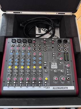 Mixer Allen & Heath ZED-10FX + case rigido Thomann  condizioni eccellenti