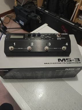 Boss MS-3 Pedal Switcher Looper Multi FX Midi e Analogico