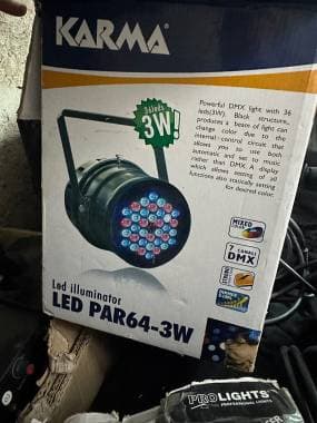 Karma LED PAR64-3W