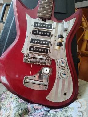 TEISCO DEL REY ET-460 RED