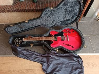ES335 DOT PLAIN Cherry Red de 2007