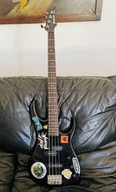 Ibanez EXB404 EX Series (1990, Korea) + Meccaniche Gotoh Japan + Custodia Rigida