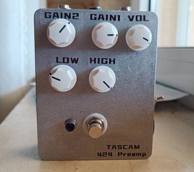 [Clon-DIY] JHS Pedals 424 Preamp / Tascam