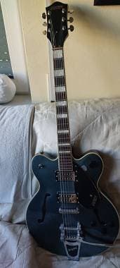 Gretsch Semiacustica e Ampli a batteria