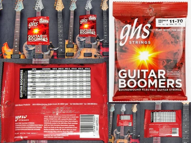 NEU *OVP GHS Boomers GBZWLO Zakk Wylde Signature E-Gitarrensaiten Stärke 11-70