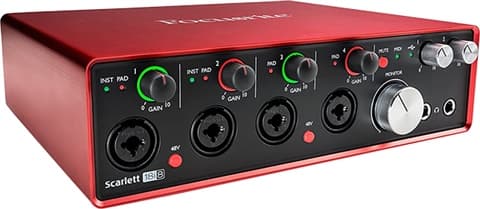 Focusrite Scarlett 18i8 (2nd Gen) Audio Interface (USB), B