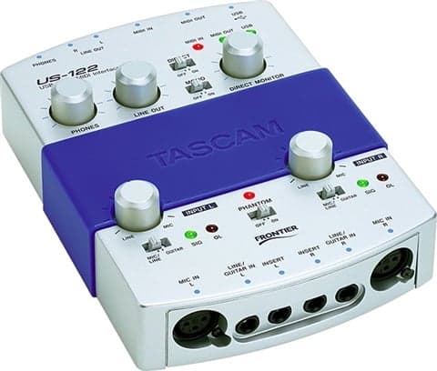 Tascam US-122 USB Audio interface, B