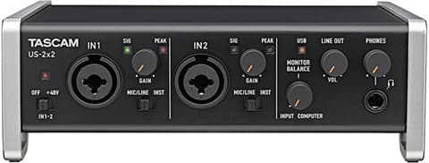 Tascam US-2X2 Audio interfaces (USB), B